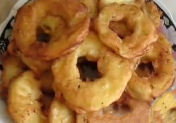 Яблоки в кляре